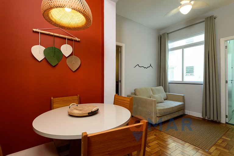 1Qto a 2 min da Praia de Copacabana | NSC 371/1011