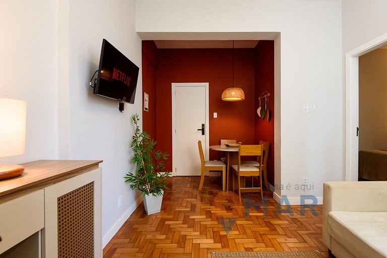 1Qto a 2 min da Praia de Copacabana | NSC 371/1011