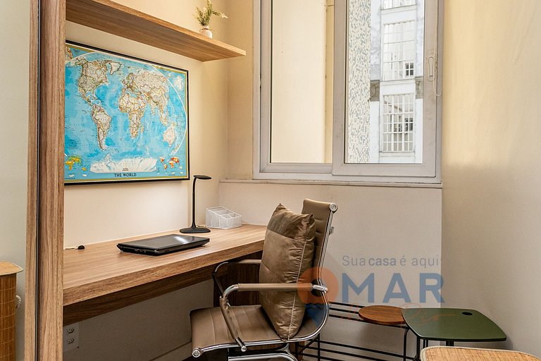 2BDRs: Side Sea View in Copacabana | A 2936/802