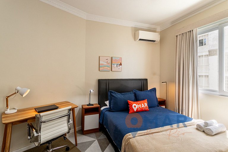 2BDRs: Side Sea View in Copacabana | A 2936/802