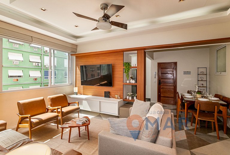 2BDRs: Side Sea View in Copacabana | A 2936/802