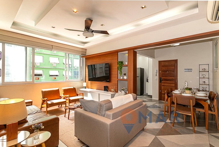 2BDRs: Side Sea View in Copacabana | A 2936/802