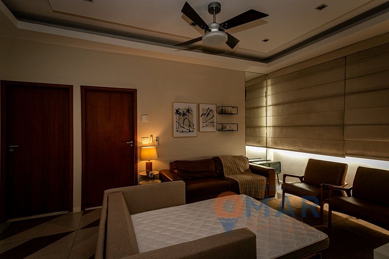 2Qtos: Vista Mar Lateral em Copacabana |A 2936/802