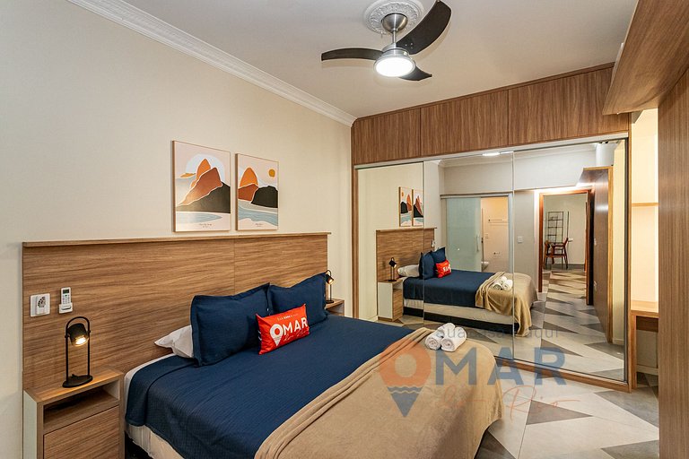 2BDRs: Side Sea View in Copacabana | A 2936/802