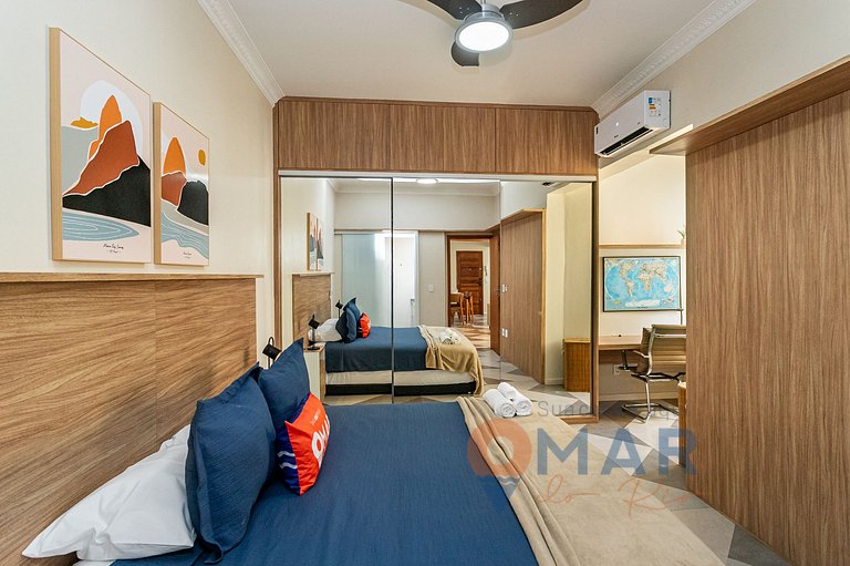 2BDRs: Vista al mar en Copacabana | A 2936/802