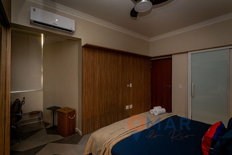 2BDRs: Side Sea View in Copacabana | A 2936/802