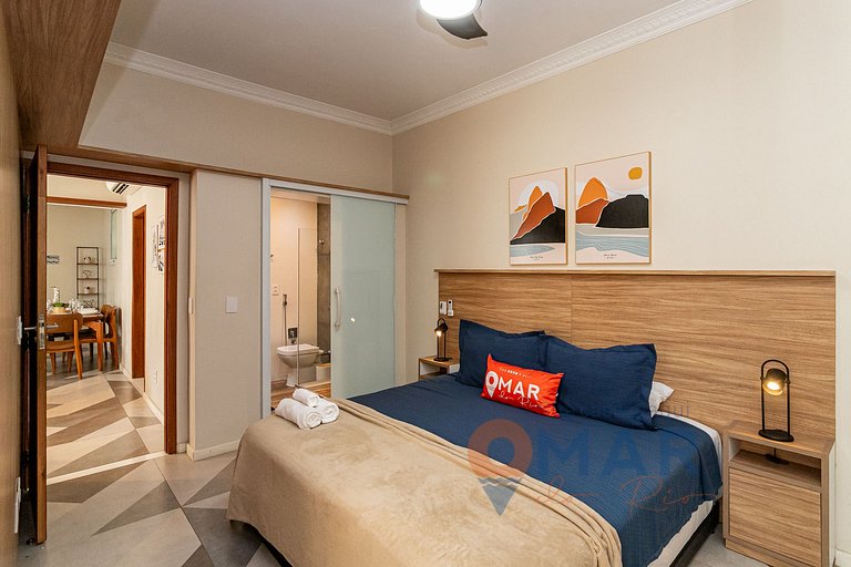 2BDRs: Side Sea View in Copacabana | A 2936/802