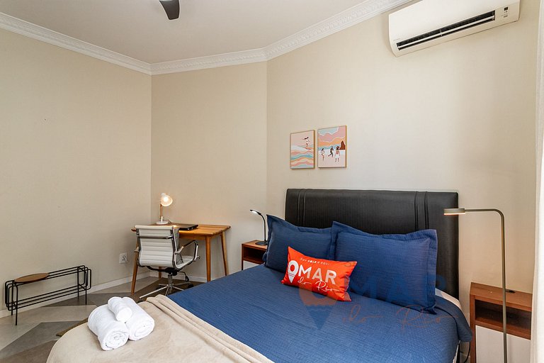 2BDRs: Side Sea View in Copacabana | A 2936/802