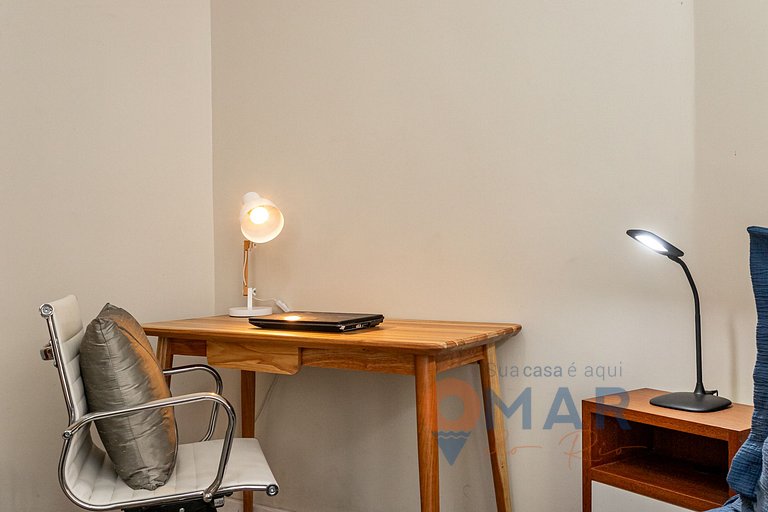 2Qtos: Vista Mar Lateral em Copacabana |A 2936/802