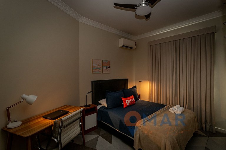 2Qtos: Vista Mar Lateral em Copacabana |A 2936/802