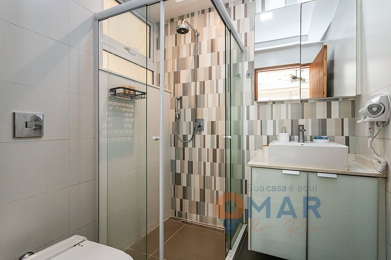 2Qtos: Vista Mar Lateral em Copacabana |A 2936/802