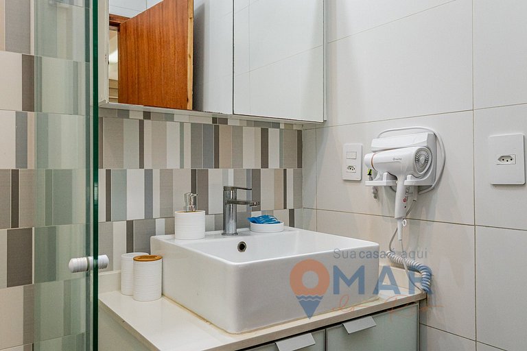 2Qtos: Vista Mar Lateral em Copacabana |A 2936/802