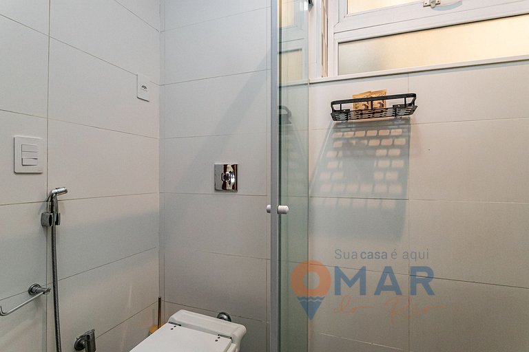 2Qtos: Vista Mar Lateral em Copacabana |A 2936/802