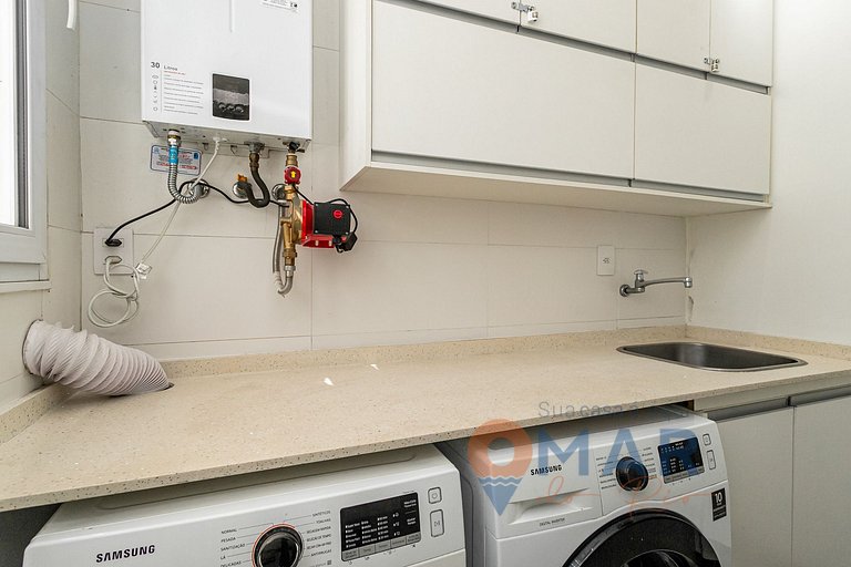 2Qtos: Vista Mar Lateral em Copacabana |A 2936/802