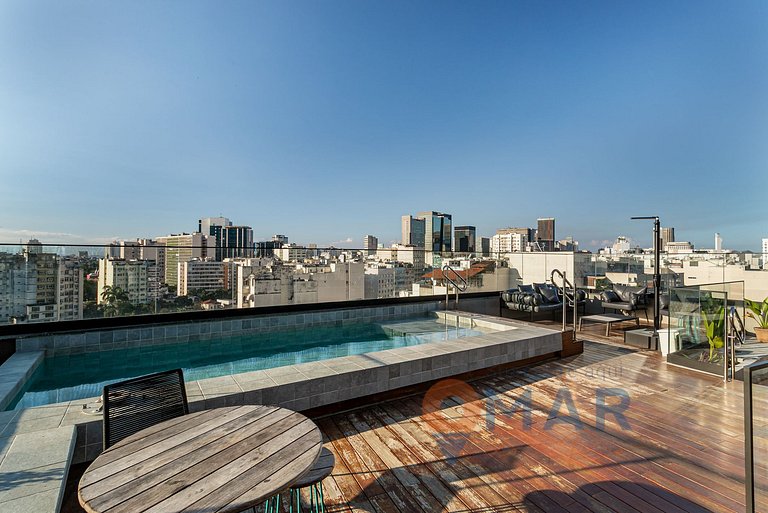 Studio c/ piscina próx a Lapa | RL 201/303