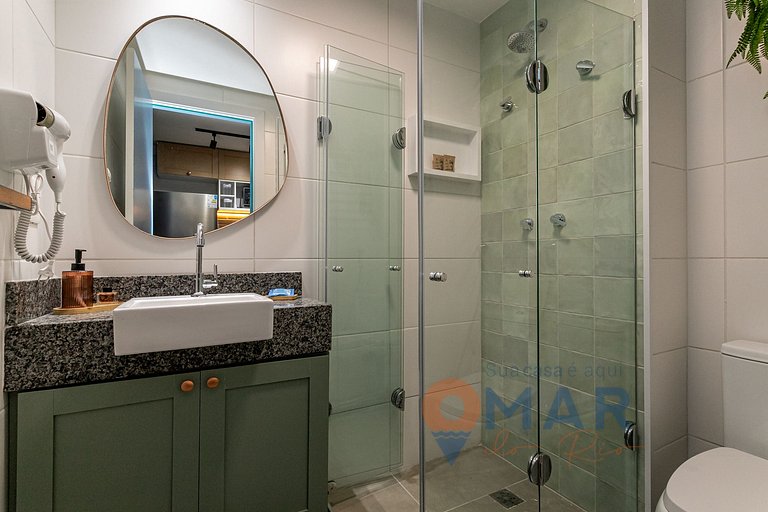 Estudio con piscina cerca de Lapa | RL 201/303