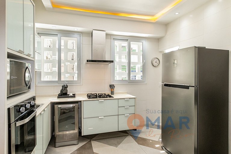 2BDRs: Side Sea View in Copacabana | A 2936/802