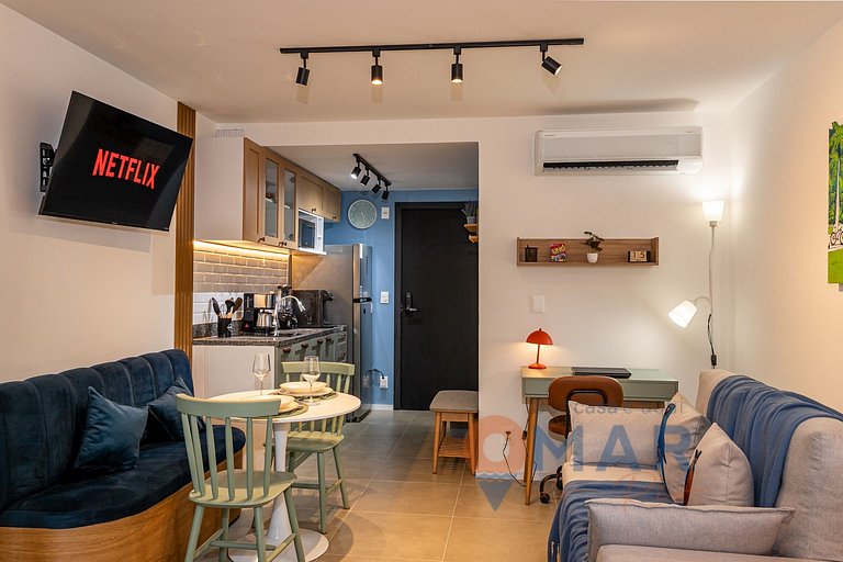 Estudio con piscina cerca de Lapa | RL 201/303