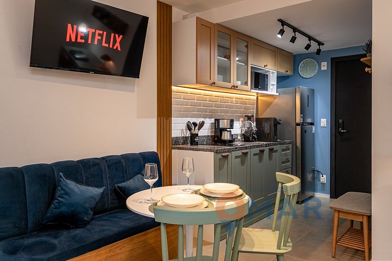 Estudio con piscina cerca de Lapa | RL 201/303