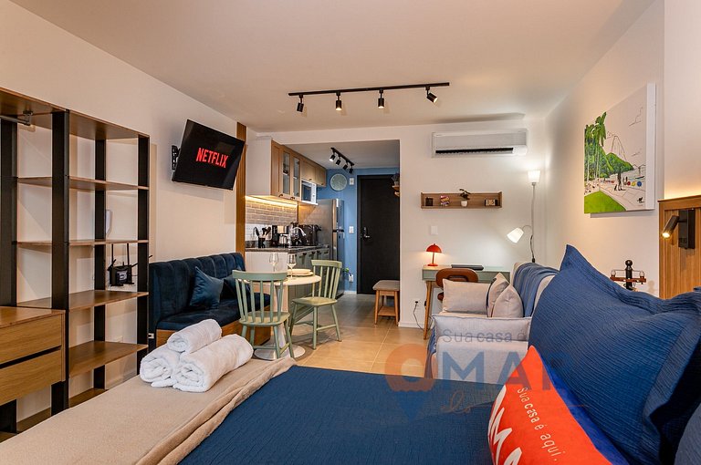 Estudio con piscina cerca de Lapa | RL 201/303