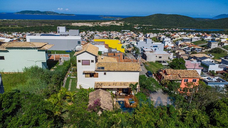 House in Cabo Frio, Gourmet Area and Pool | CDP402