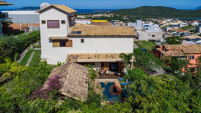House in Cabo Frio, Gourmet Area and Pool | CDP402