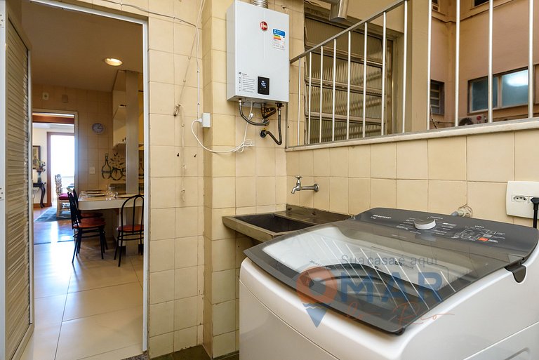 Clássico 4Qtos Frente Mar com Garagem |A 3484/602