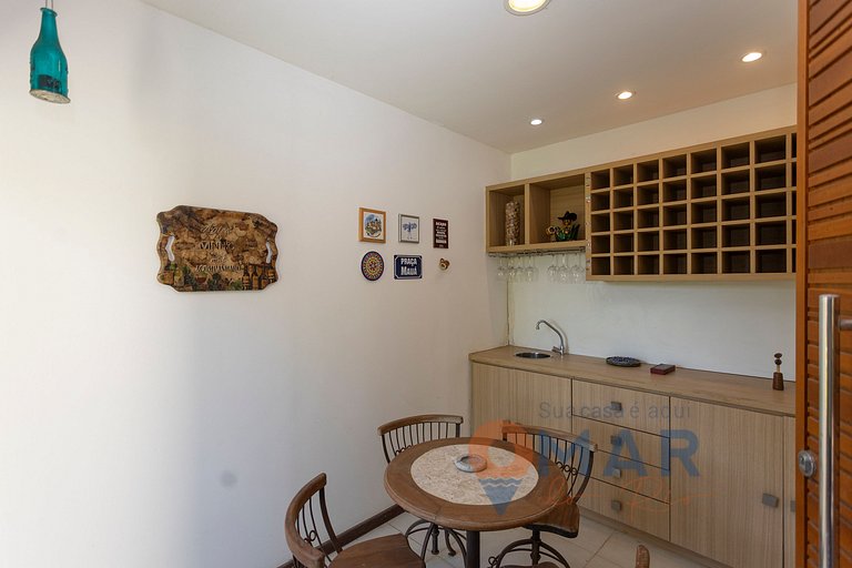 House in Cabo Frio, Gourmet Area and Pool | CDP402