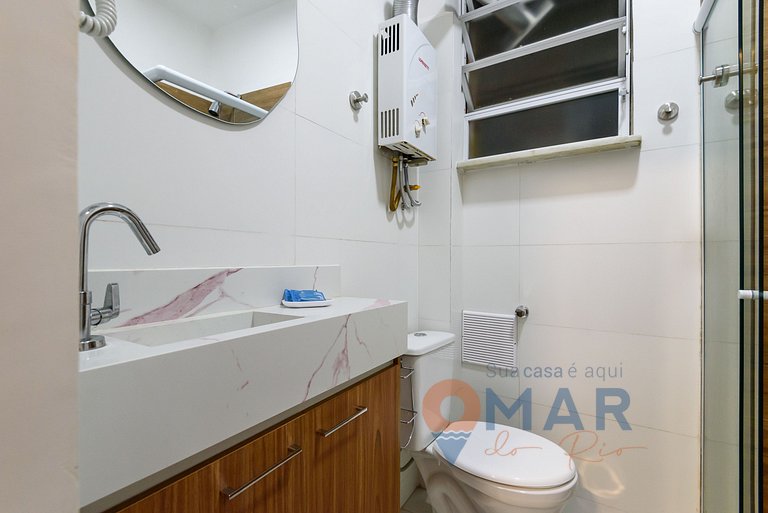 1BDR 7 Minutes from Copacabana Beach | BR 668/402