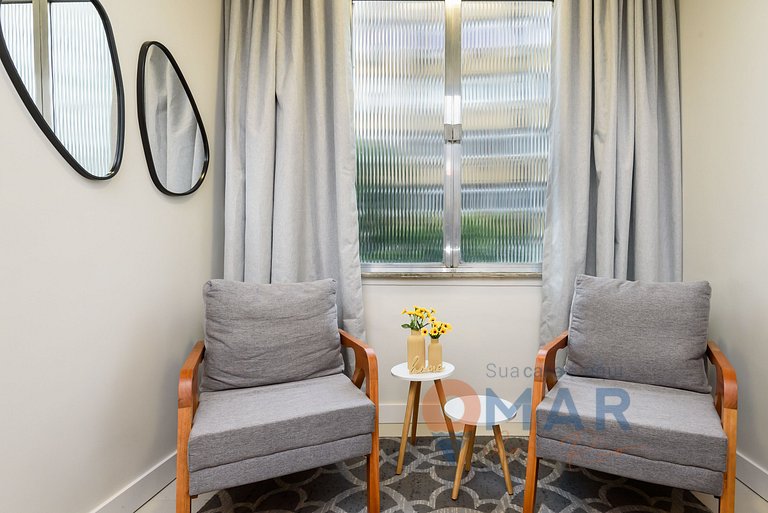 1BDR 7 Minutes from Copacabana Beach | BR 668/402