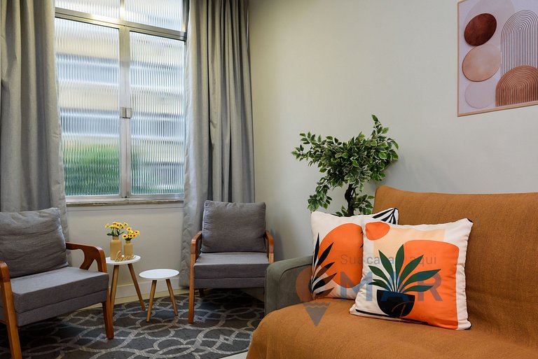 1BDR a 7 Min de la Playa de Copacabana| BR 668/402