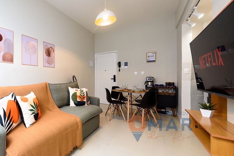 1BDR a 7 Min de la Playa de Copacabana| BR 668/402