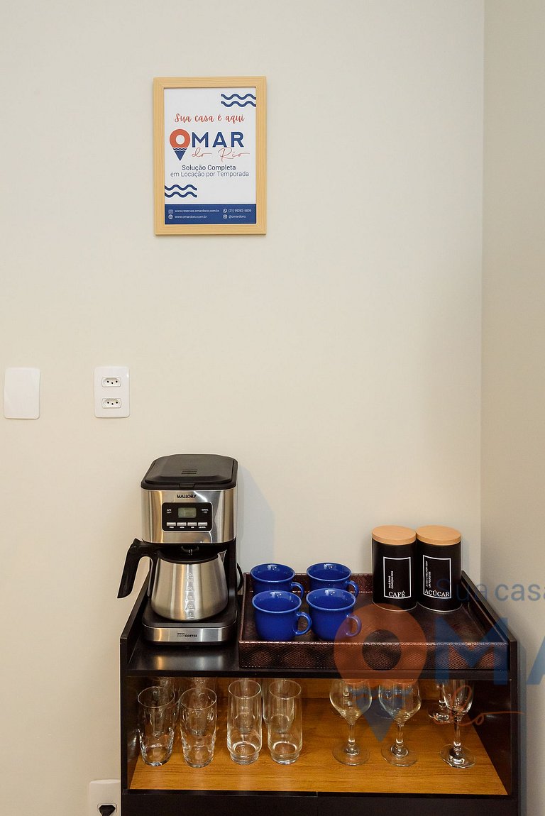 1BDR 7 Minutes from Copacabana Beach | BR 668/402