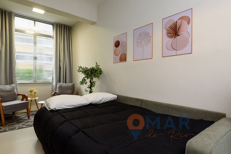 1BDR 7 Minutes from Copacabana Beach | BR 668/402