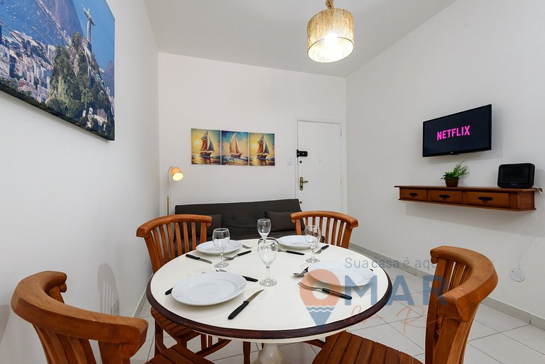 1BDR 5min Copacabana Beach | NSC 782/1006