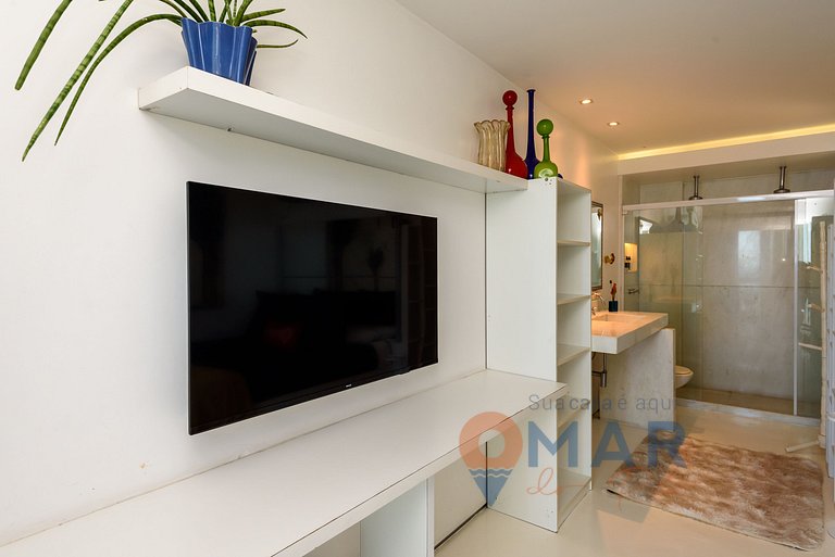 Moderno Apartamento com Vista Mar | V 90/102