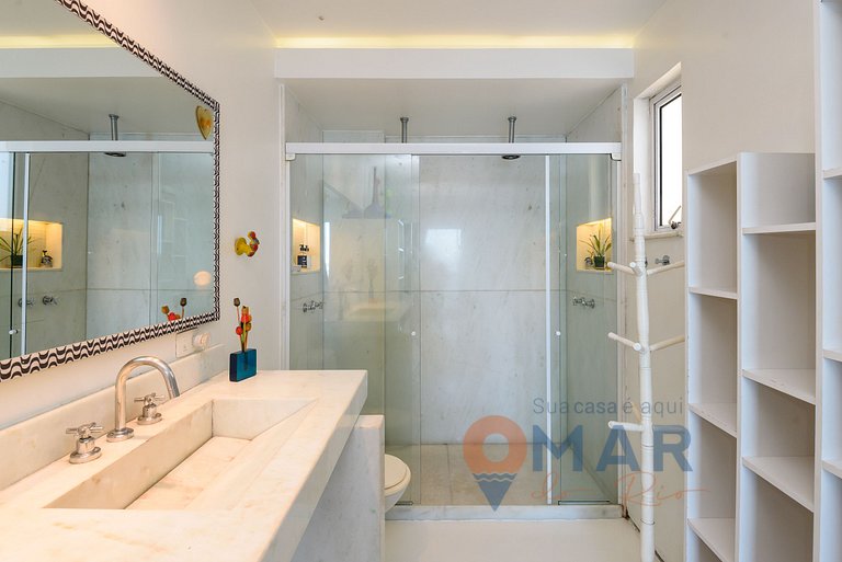 Moderno Apartamento com Vista Mar | V 90/102