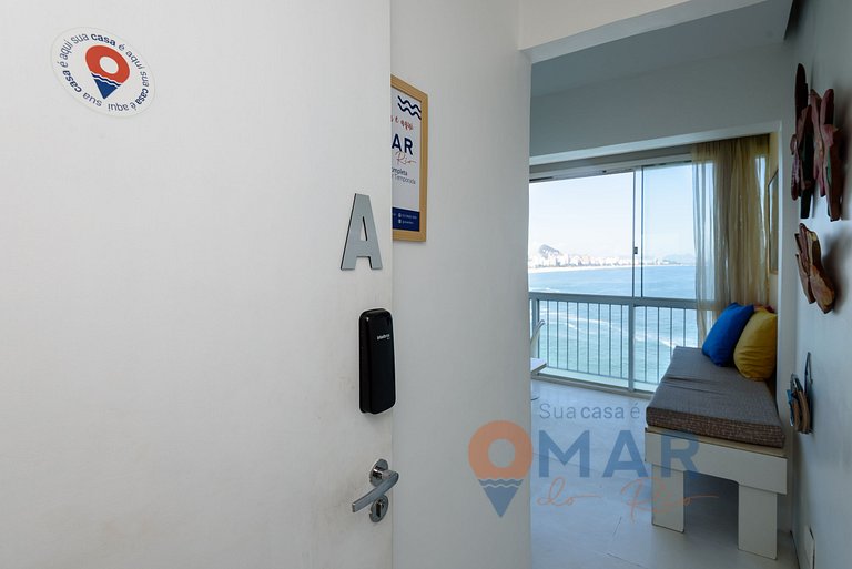 Moderno Apartamento com Vista Mar | V 90/102