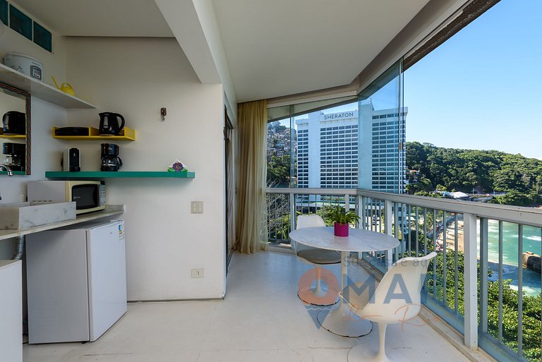 Moderno Apartamento com Vista Mar | V 90/102