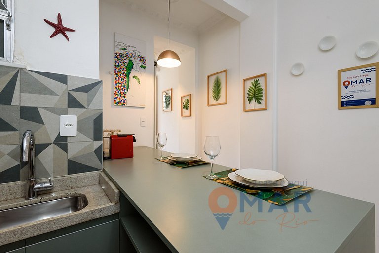 Studio com vista p/ Cristo Redentor | PB 316/934