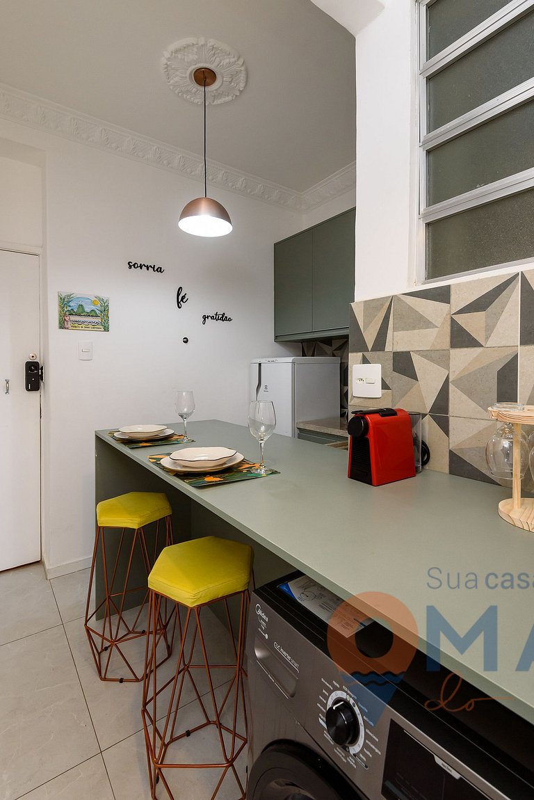 Studio com vista p/ Cristo Redentor | PB 316/934