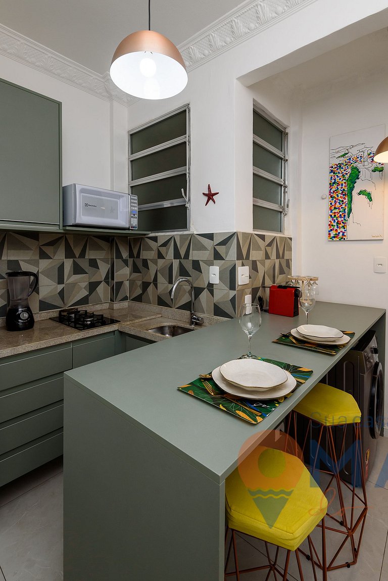 Studio com vista p/ Cristo Redentor | PB 316/934