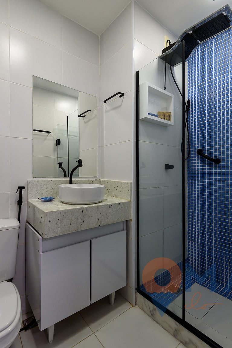 Estudio 4min de la playa Copacabana |NSC 583/1115