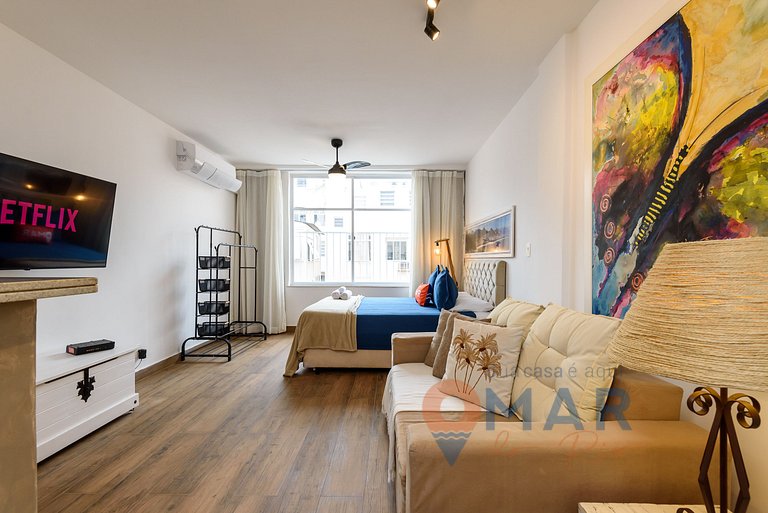 Studio 4 min from Copacabana Beach |NSC 583/1115