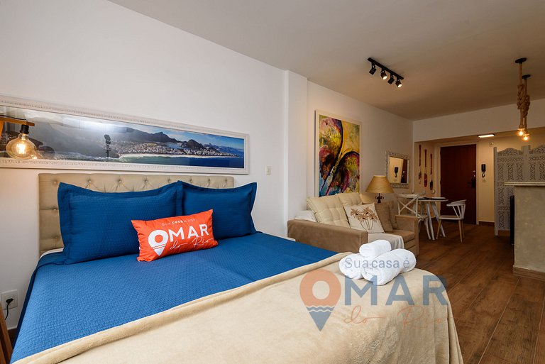 Estudio 4min de la playa Copacabana |NSC 583/1115