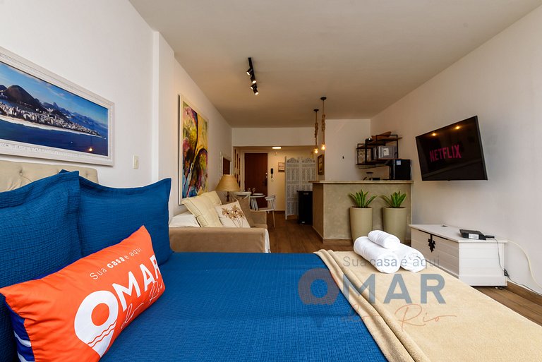 Studio 4 min from Copacabana Beach |NSC 583/1115