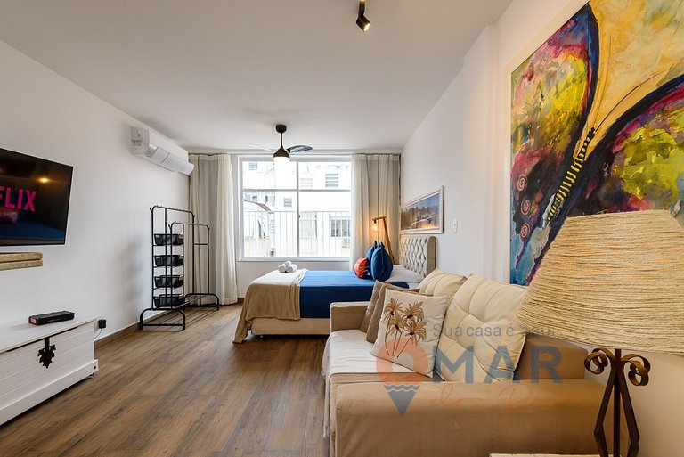 Estudio 4min de la playa Copacabana |NSC 583/1115