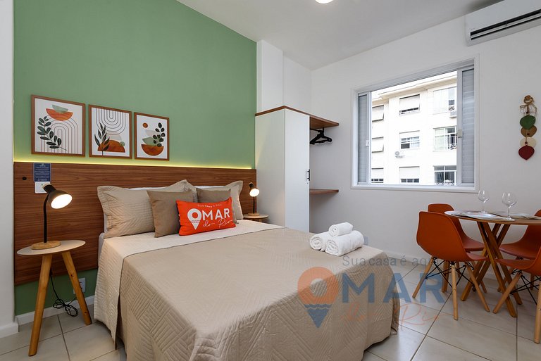 Studio em Copacabana a 5min da Praia | BR 450/803