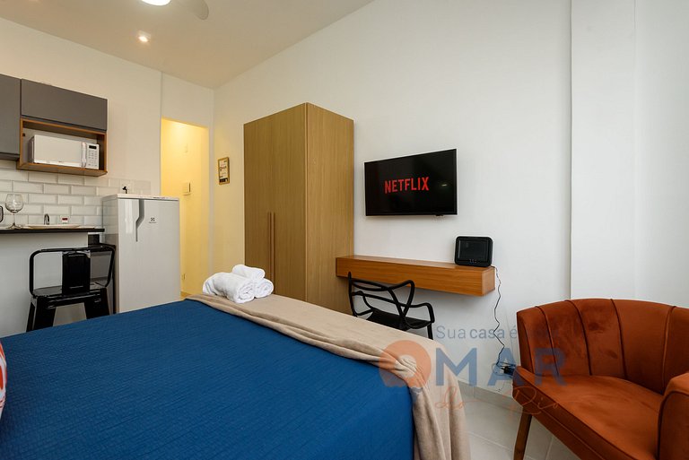 Studio in Botafogo 7min from the beach|PB 460/1116