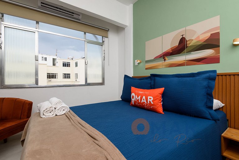 Studio in Botafogo 7min from the beach|PB 460/1116